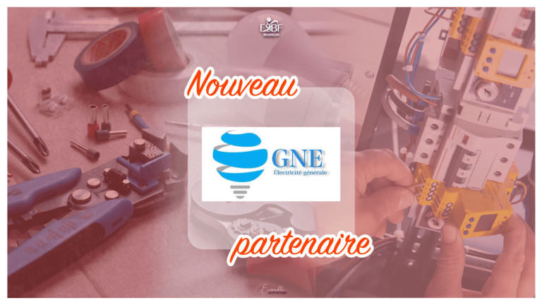 NOUVEAU PARTENAIRE : GNE ÉLECTRICITÉ GÉNÉRALE